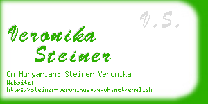 veronika steiner business card